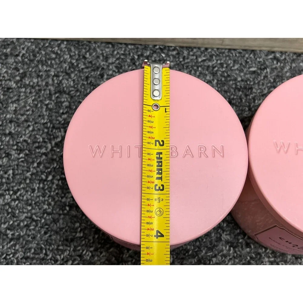Pair of Bath & Body Works White Barn Champagne Toast 3-Wick Candles 14.5 oz